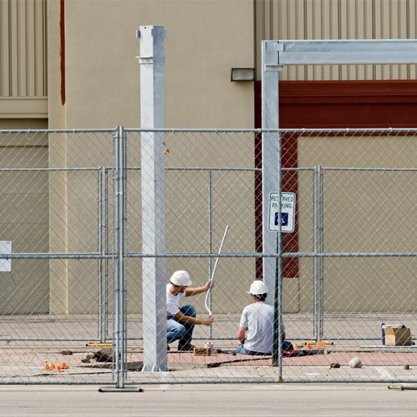 how long can i lease the temporary fence for my construction site or event in North Tustin